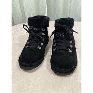 Bearpaw women black suede waterproof Marta boots US 9 Euro 40